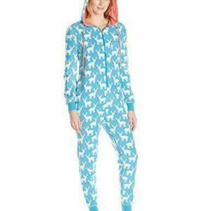 Bottoms Out Micro Fleece Christmas 1-Piece Pajama